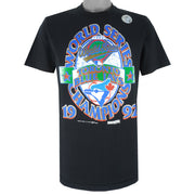 MLB (Trench) - Toronto Blue Jays - World Series Champs T-shirt 1992 Large Vintage Retro Baseball