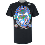 MLB (Trench) - Toronto Blue Jays - World Series Champs T-shirt 1992 Large Vintage Retro Baseball