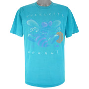 Starter - Charlotte Hornets Big Logo T-Shirt 1990s Large Vintage Retro Basketball
