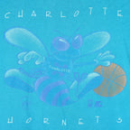 Starter - Charlotte Hornets Big Logo T-Shirt 1990s Large Vintage Retro Basketball