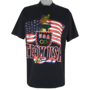 Vintage - Americans Pride, Team USA Embroidered T-Shirt 1990s X-Large vintage retro