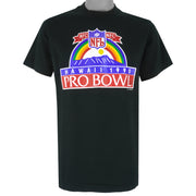 NFL - Pro Bowl, Hawaii Big Spell-Out T-Shirt 1989 Large Vintage Retro Football