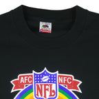 NFL - Pro Bowl, Hawaii Big Spell-Out T-Shirt 1989 Large Vintage Retro Football