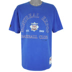MLB - Montreal Expos Big Spell-Out T-Shirt 1990s X-Large Vintage Retro Baseball