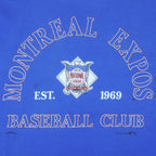 MLB - Montreal Expos Big Spell-Out T-Shirt 1990s X-Large Vintage Retro Baseball