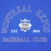 MLB - Montreal Expos Big Spell-Out T-Shirt 1990s X-Large Vintage Retro Baseball