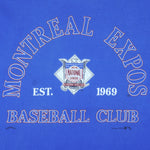 MLB - Montreal Expos Big Spell-Out T-Shirt 1990s X-Large Vintage Retro Baseball