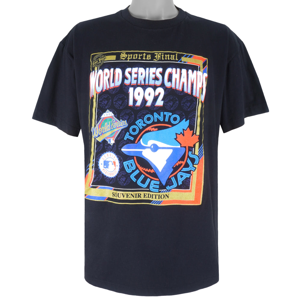 MLB - Toronto Blue Jays, World Series Champs T-shirt 1992 X-Large Vintage Retro Baseball