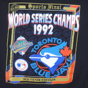 MLB - Toronto Blue Jays, World Series Champs T-shirt 1992 X-Large Vintage Retro Baseball