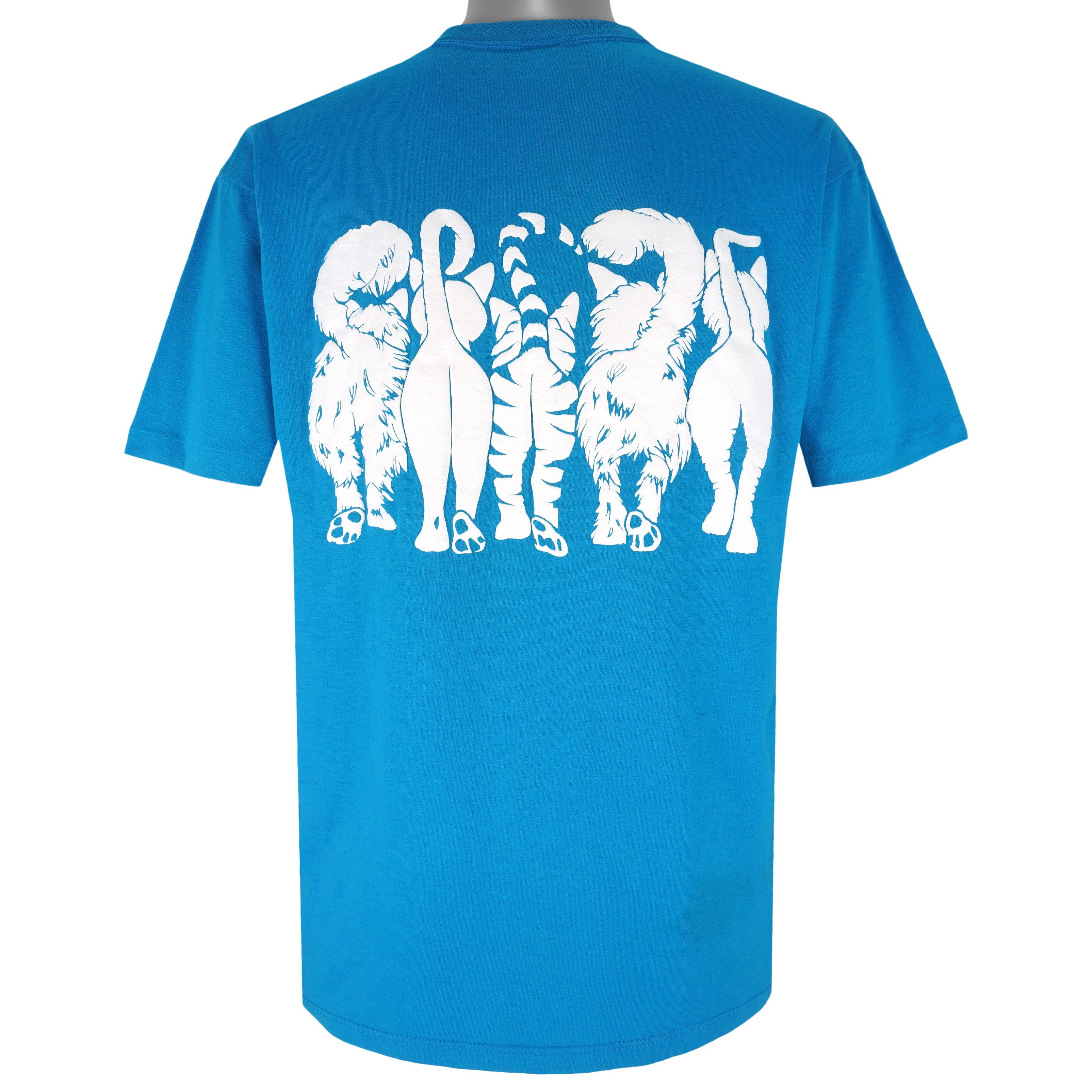 Vintage (Jerzees) - Cats Heads And Tails Breakout T-Shirt 1980s X-Large Vintage Retro