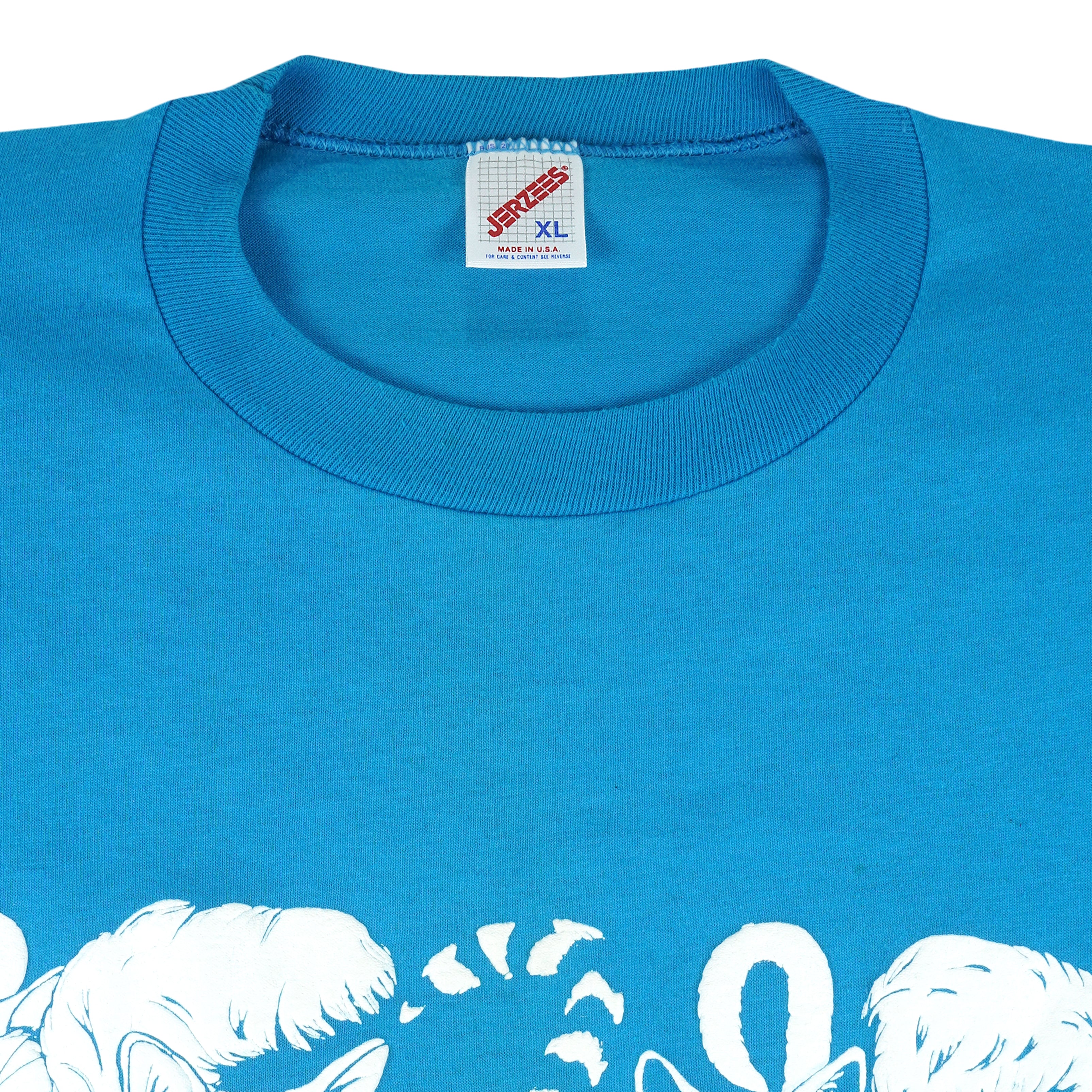 Vintage (Jerzees) - Cats Heads And Tails Breakout T-Shirt 1980s X-Large Vintage Retro
