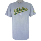 Nike - Oakland Athletics Spell-Out T-Shirt 2006 Medium Vintage Retro Baseball