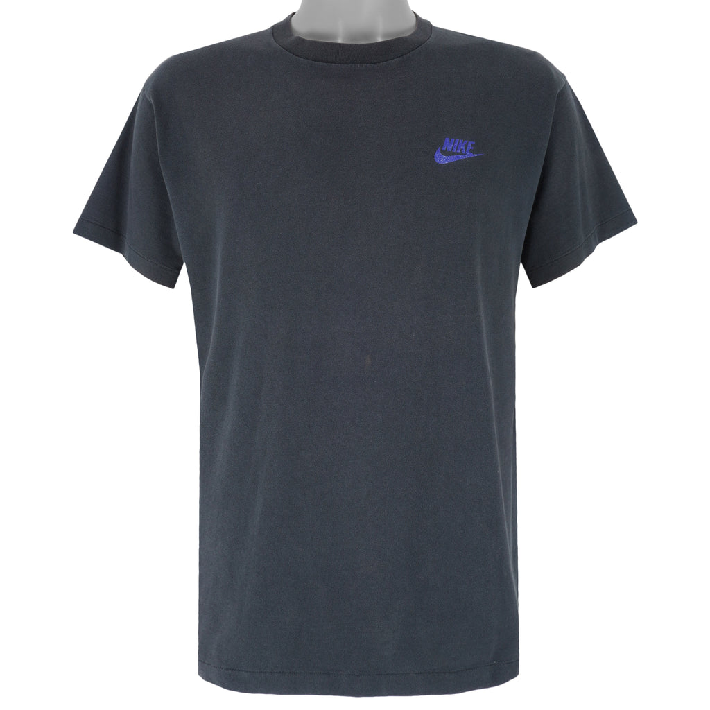 Nike - Black Michael Jordans T-Shirt 1990s Large Vintage Retro Basketball