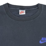 Nike - Black Michael Jordans T-Shirt 1990s Large Vintage Retro Baskettball