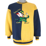 NCAA - Notre Dame Fighting Irish Embroidered Sweatshirt 1990s Medium Vintage Retro