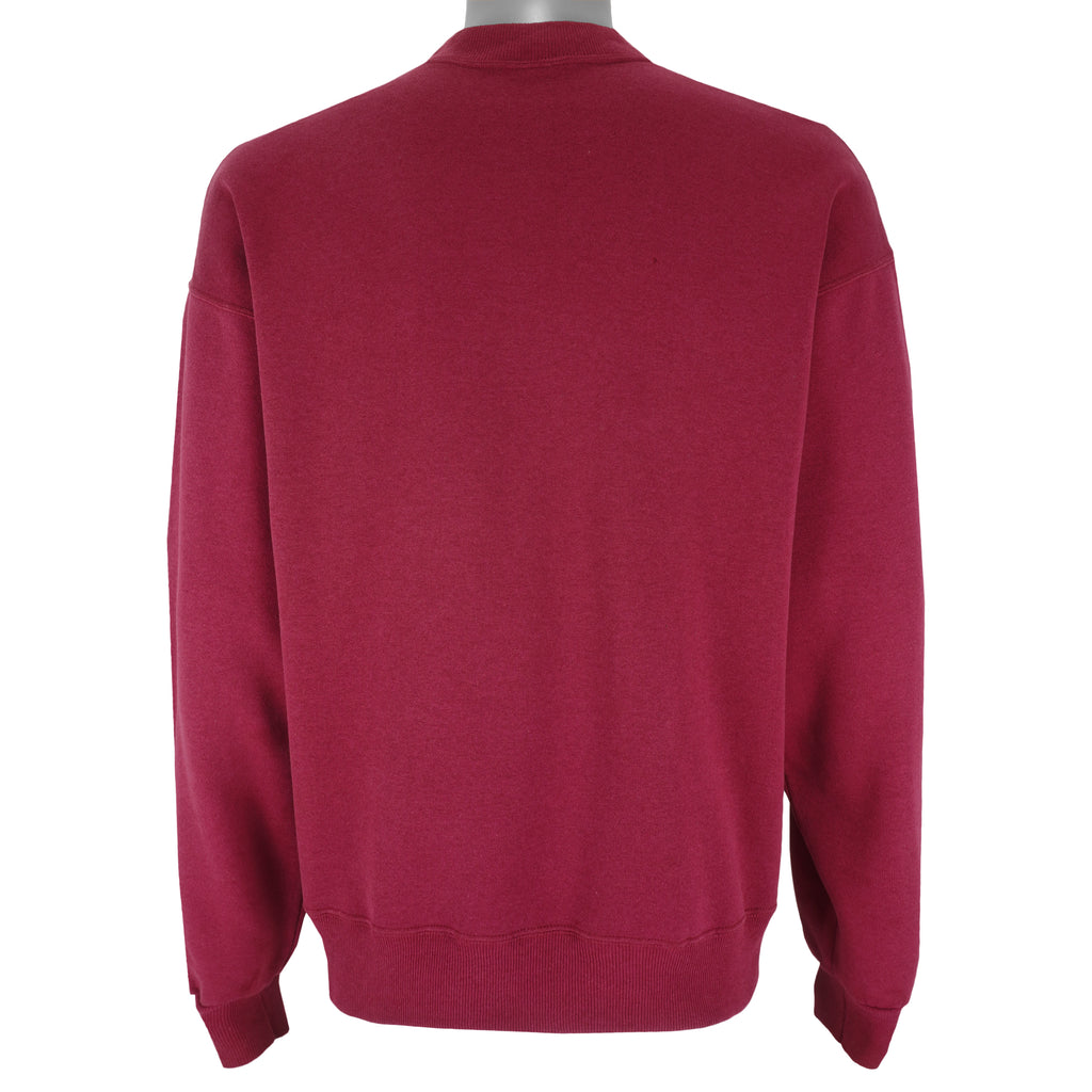 NCAA (Hanes) - Alabama Crimson Tide Crew Neck Sweatshirt 1990s X-Large Vintage Retro College Football