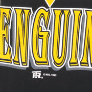 NHL (Team Rated) - Pittsburgh Penguins Jersey 1993 Large Vintage Retro Hockey