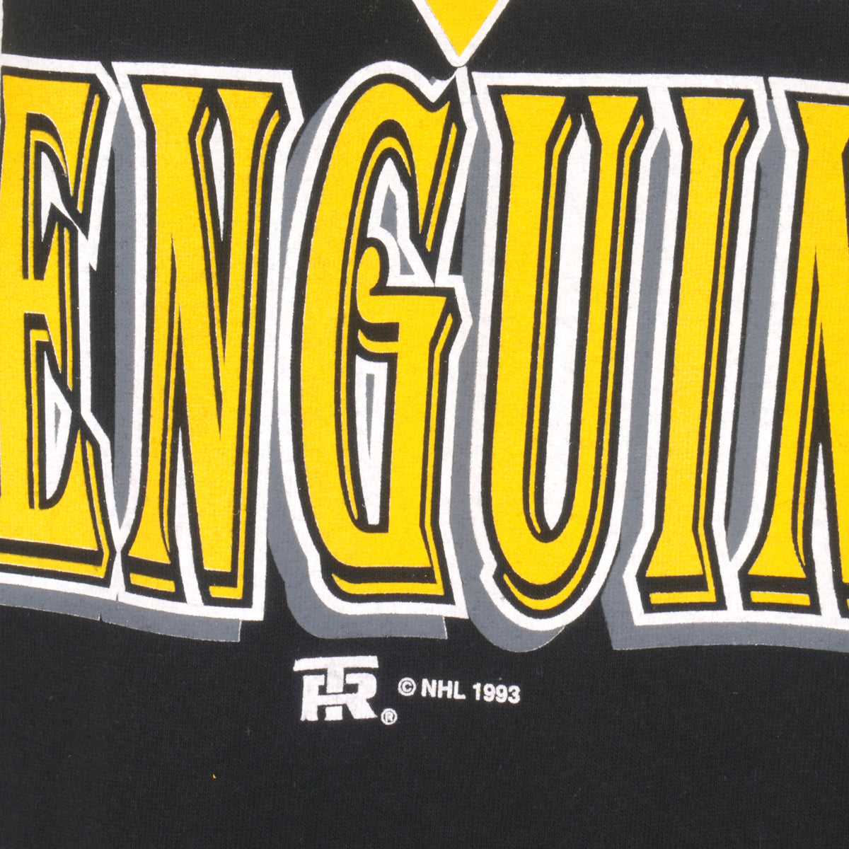NHL (Team Rated) - Pittsburgh Penguins Jersey 1993 Large Vintage Retro Hockey