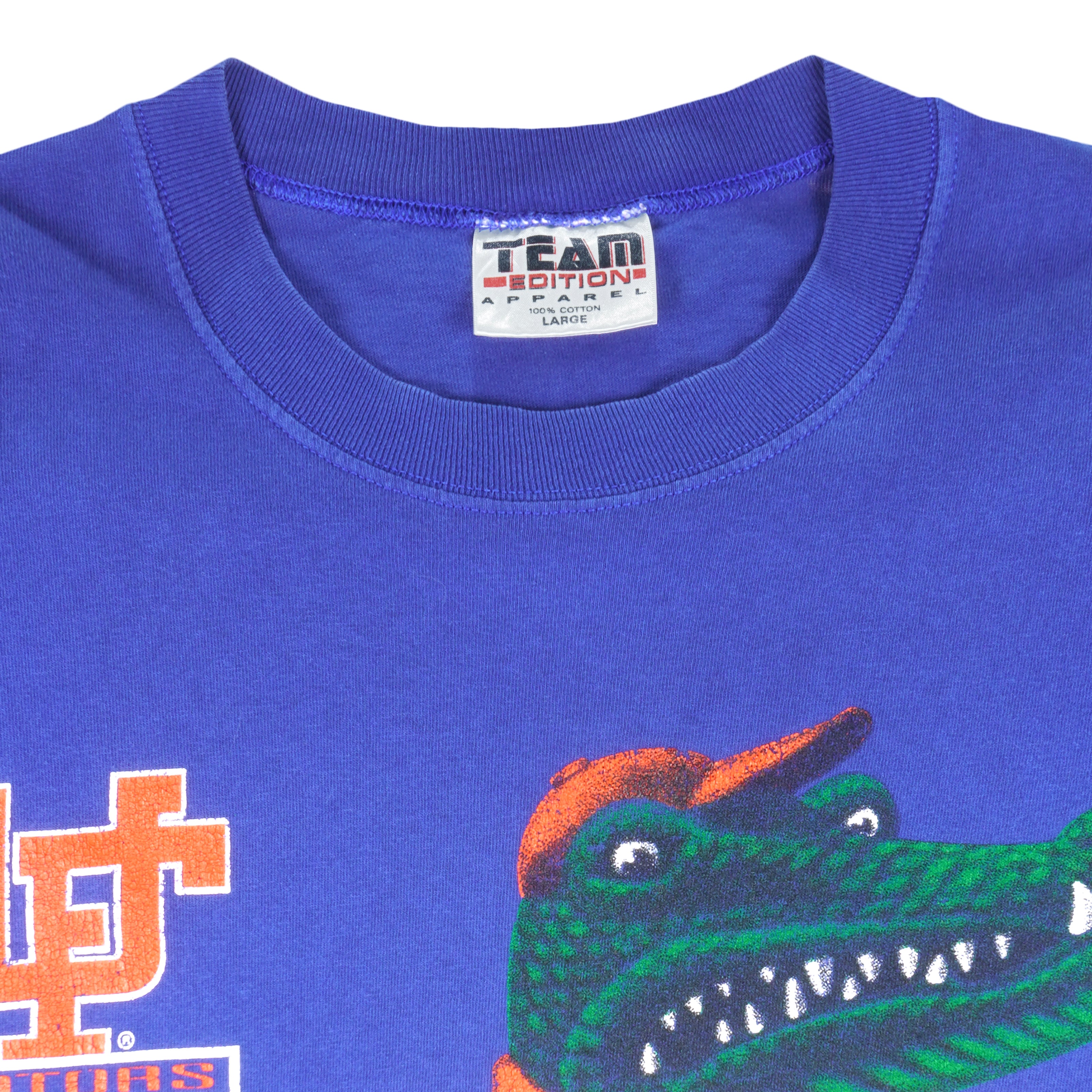 NCAA - Florida Gators Big Logo T-Shirt 1990s Large Vintage Retro College