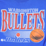 NBA (Logo 7) - Washington Bullets T-Shirt 1990s X-Large Vintage Retro Basketball