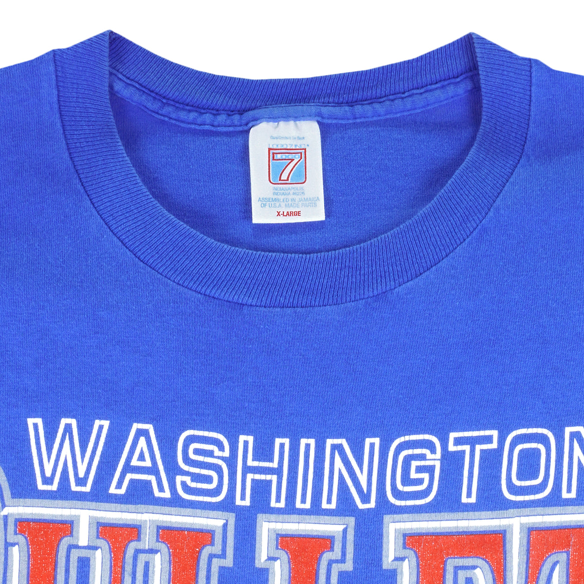 NBA (Logo 7) - Washington Bullets T-Shirt 1990s X-Large Vintage Retro Basketball