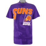 NBA - Phoenix Suns Spell-Out T-Shirt 1990s Large Vintage Retro Basketball