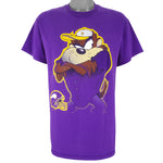 NFL (Delta) - Minnesota Vikings X Tasmanian Devils T-Shirt 1999 Large Vintage Retro Football