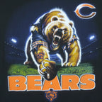 NFL - Chicago Bears Big Logo T-Shirt 1990s Large Vintage Retro Football