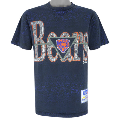 NFL (Mendez) - Chicago Bears All Over Print T-Shirt 1990s Large
