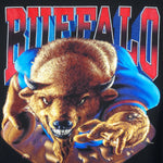NFL (Nutmeg) - Buffalo Bills Ball Breakout T-Shirt 1995 Large Vintage Retro Football