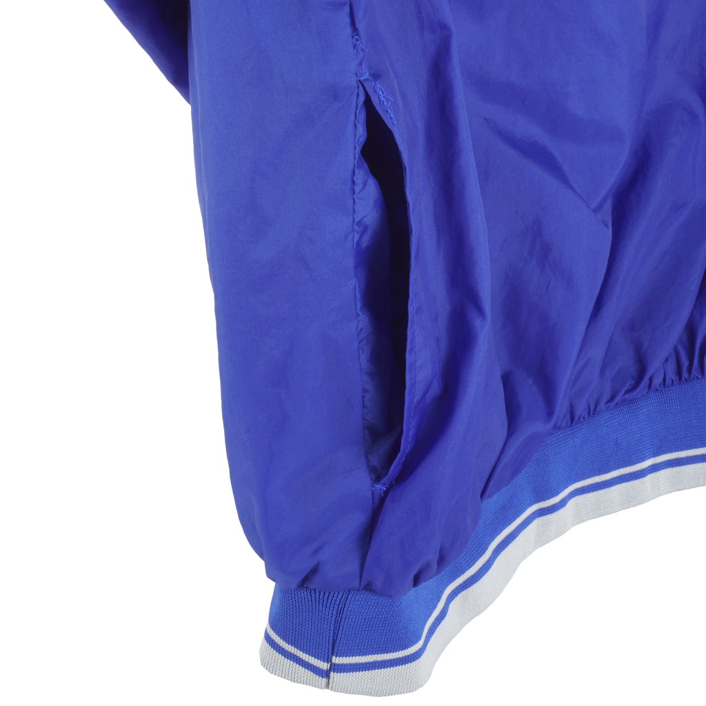 NFL (Pro Player) - Detroit Lions Pullover Windbreaker 1990s X-Large Vintage Retro Football