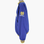 Reebok - Notre Dame Fighting Irish Embroidered Windbreaker 1990s X-Large Vintage Retro Football