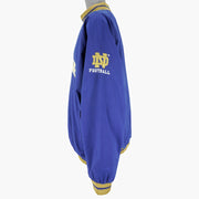Reebok - Notre Dame Fighting Irish Embroidered Windbreaker 1990s X-Large Vintage Retro Football