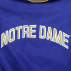 Reebok - Notre Dame Fighting Irish Embroidered Windbreaker 1990s X-Large Vintage Retro Football