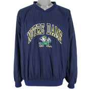 NCAA - Notre Dame Fighting Irish Embroidered Windbreaker 1990s X-Large Vintage Retro College