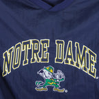 NCAA - Notre Dame Fighting Irish Embroidered Windbreaker 1990s X-Large Vintage Retro College