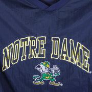 NCAA - Notre Dame Fighting Irish Embroidered Windbreaker 1990s X-Large Vintage Retro College