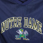 NCAA - Notre Dame Fighting Irish Embroidered Windbreaker 1990s X-Large Vintage Retro College