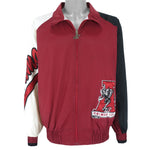 NCAA - Alabama Crimson Tide Zip-Up Windbreaker 1990s Large Vintage Retro College