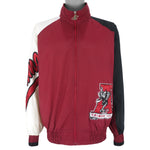 NCAA - Alabama Crimson Tide Zip-Up Windbreaker 1990s Large Vintage Retro College