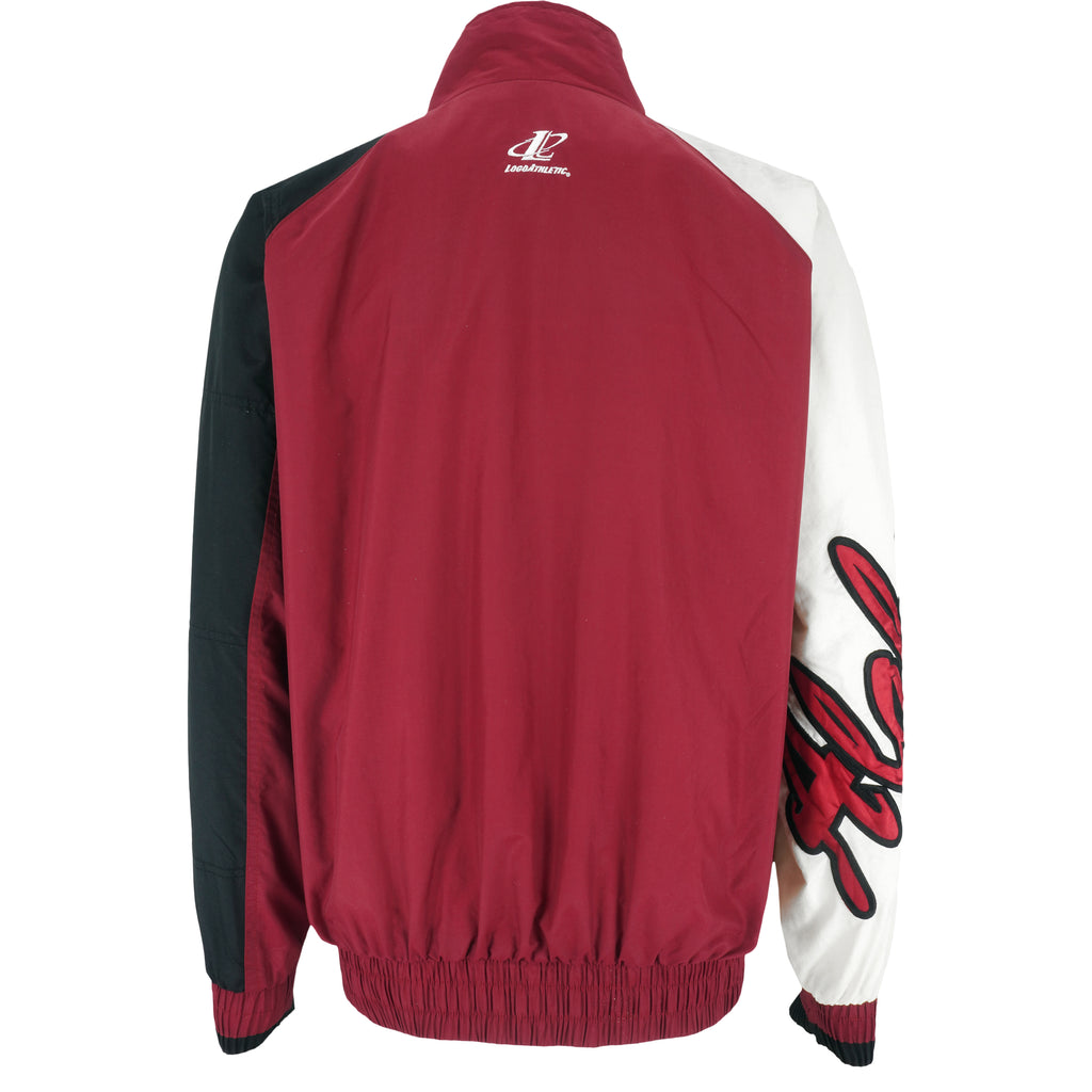 NCAA - Alabama Crimson Tide Zip-Up Windbreaker 1990s Large Vintage Retro College