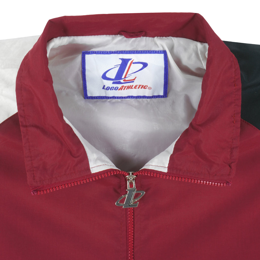 NCAA - Alabama Crimson Tide Zip-Up Windbreaker 1990s Large Vintage Retro College