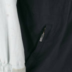 Nike - Black Racing Team Button-Up Windbreaker 1990s Large Vintage Retro