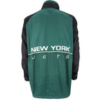 Starter - New York Jets Zip-Up Jacket 1990s Large Vintage Retro Football