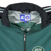 Starter - New York Jets Zip-Up Jacket 1990s Large Vintage Retro Football