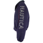 Nautica - Yellow & Blue Reversible Zip-Up Jacket 1990s X-Large Vintage Retro