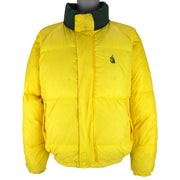 Nautica - Yellow & Blue Reversible Zip-Up Jacket 1990s X-Large Vintage Retro