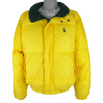 Nautica - Yellow & Blue Reversible Zip-Up Jacket 1990s X-Large Vintage Retro