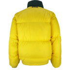 Nautica - Yellow & Black Reversible Zip-Up Jacket 1990s X-Large Vintage Retro