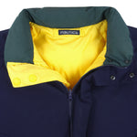 Nautica - Yellow & Black Reversible Zip-Up Jacket 1990s X-Large Vintage Retro